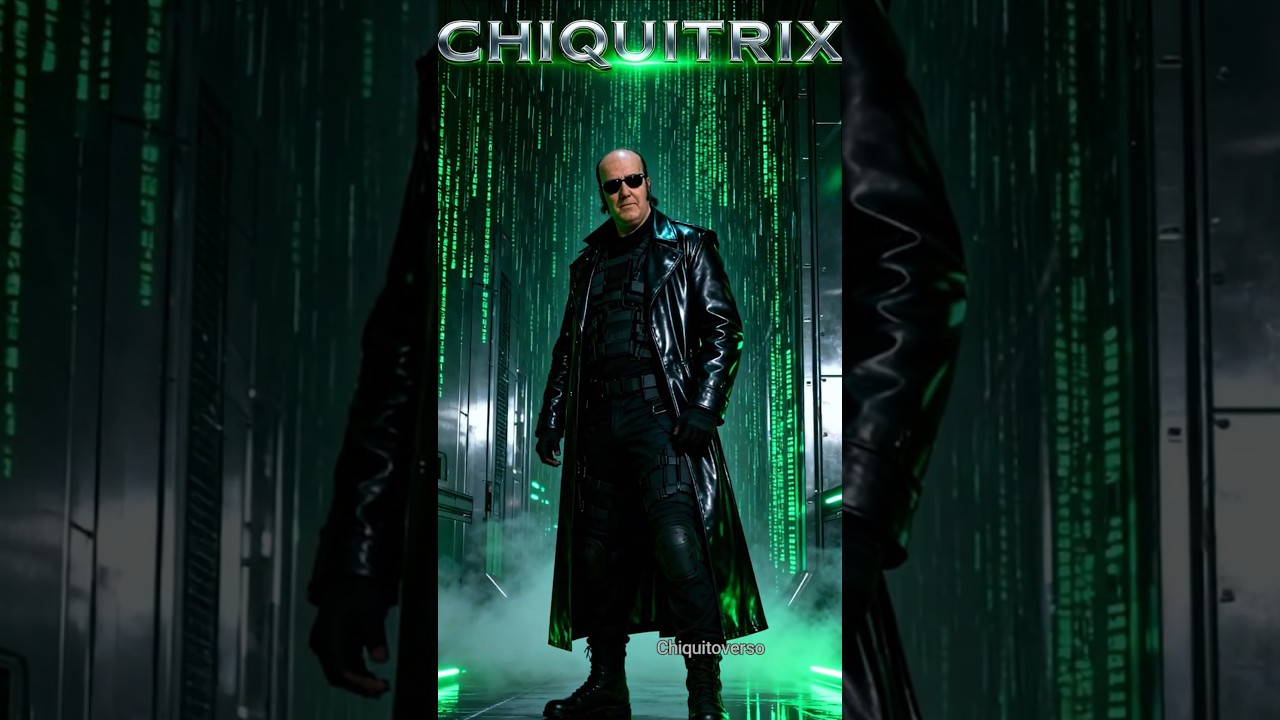 CHIQUITRIX 🕶️💊 Parodia IA &middot; Tributo #chiquitodelacalzada  #matrix #andresmontes #pazpadilla #ia