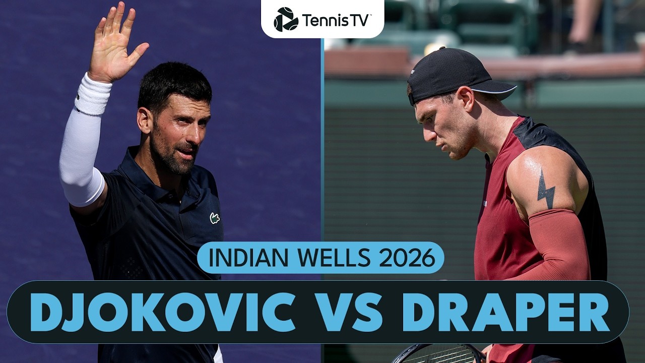 Instant CLASSIC between Novak Djokovic & Jack Draper 🥵 | Indian Wells 2026 Highlights