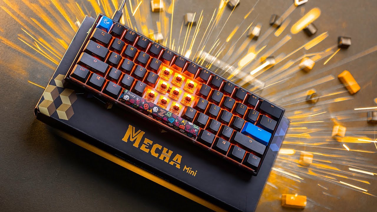 An EPIC 60% Keyboard - Ducky Mecha Mini RGB Review