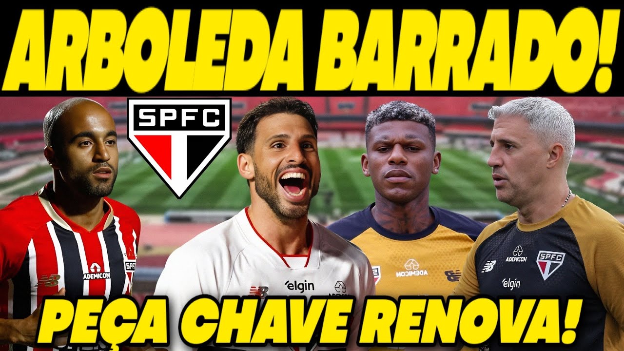 NOTÍCIA INESPERADA EM PLENO DOMINGÃO! NOVIDADES DE HOJE! CRESPO AGE FIRME E BARRA JOGADOR SÃO PAULO 