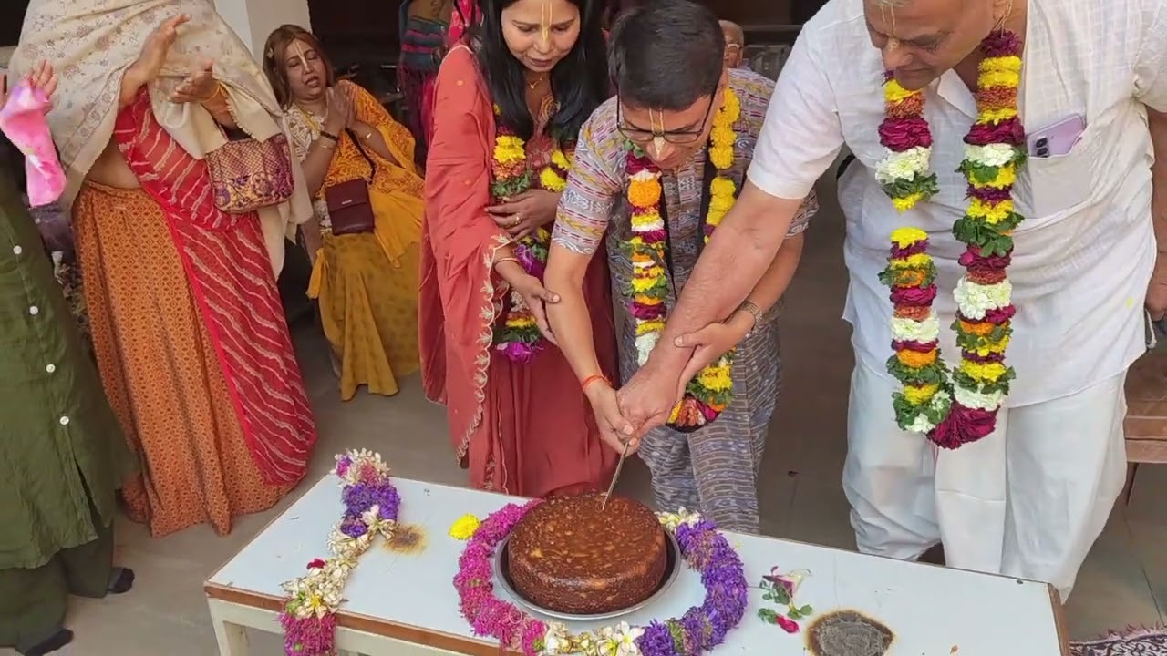 DATE 2026 01 08 Birthday sankirtan, at Jagannath temple Adalaj Ahmedabad 