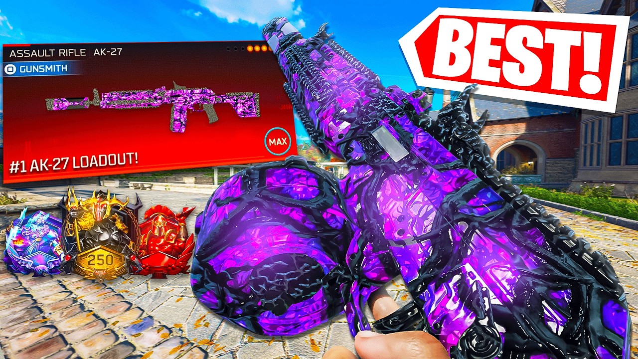 THIS AK27 CLASS IS BETTER THAN THE M8A1 IN RANKED? (41 Kill Gameplay)