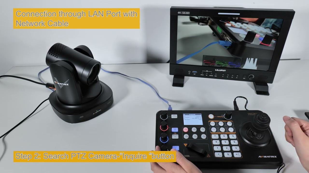 AVMATRIX PKC3000 CONNECTION