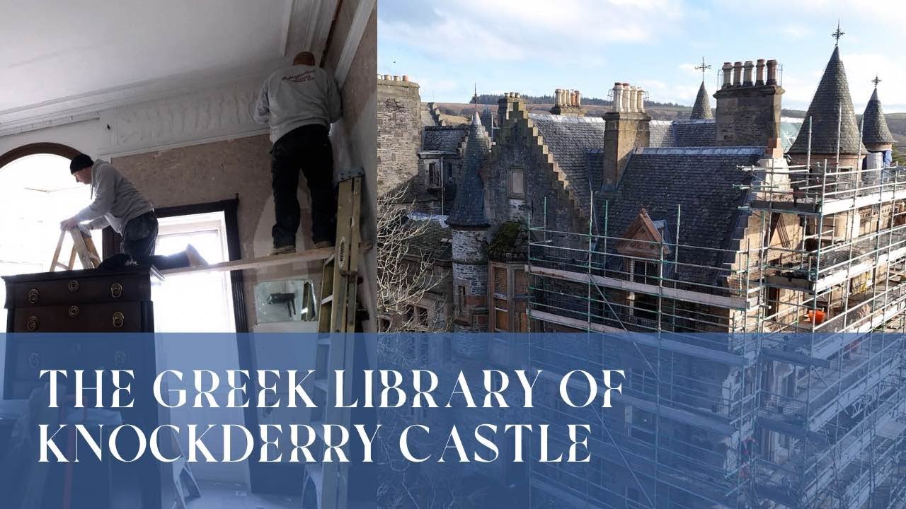 In the Greek Library of Knockderry Castle