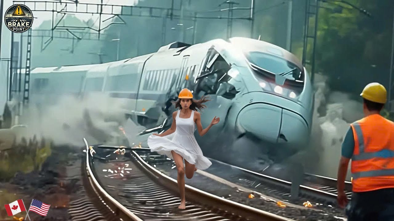 50 SHOCKING Train Collisions & Mistakes Caught on Camera - IDIOT vs TRain - Best Of 2025