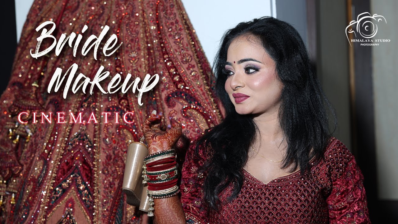 BRIDAL MAKEUP CINEMATIC TEASER || RAJNI ||  2022 || TEAM HIMALAYA STUDIO