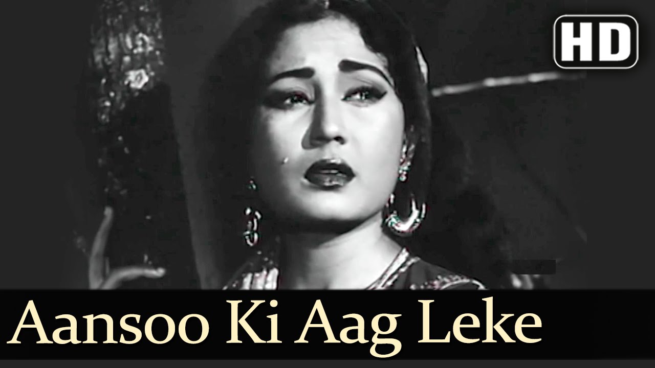 Aansoo Ki Aag Leke (HD) - Yahudi - Dilip Kumar - Meena Kumari - Lata Mangeshkar - Sad - Filmigaane
