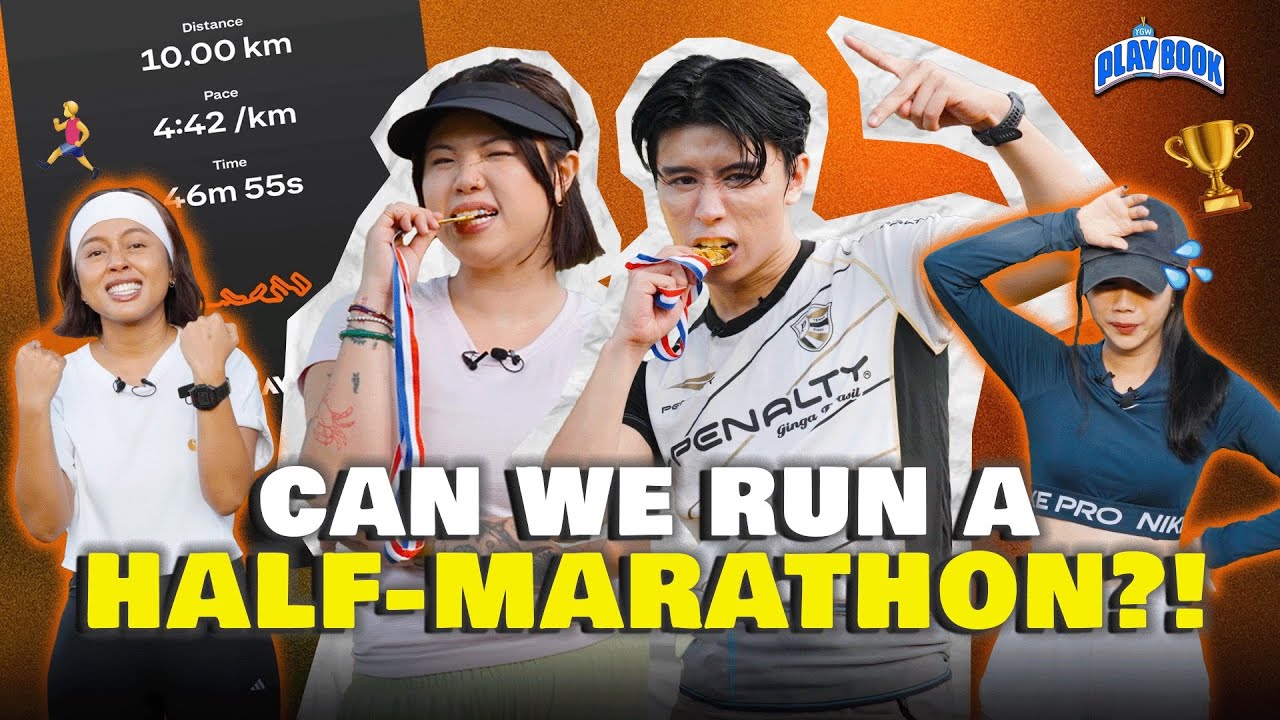 We RAN a HALF-MARATHON Relay with STRANGERS! | 🧘 YGW Playbook Ep 25