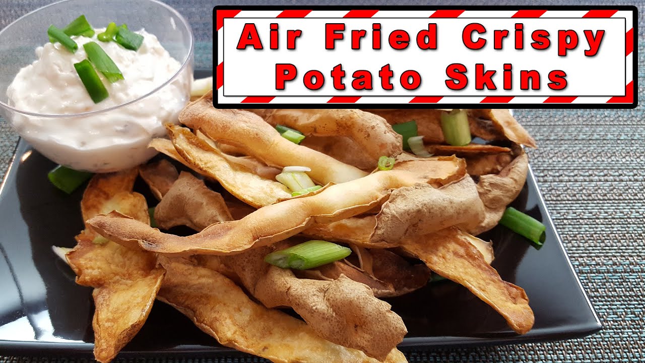 Easy Airfryer Potato Skins Anyone Can Do!