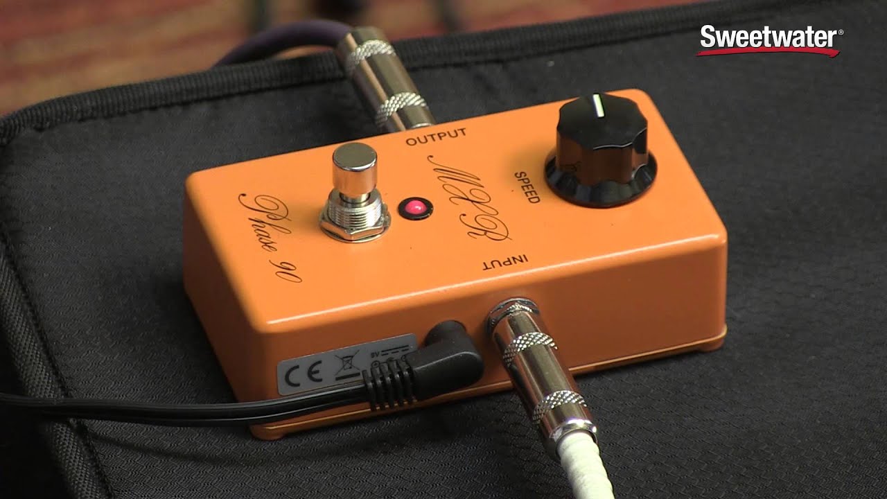 MXR CSP101SL Custom Shop Script Phase 90 Pedal Review by Sweetwater Sound