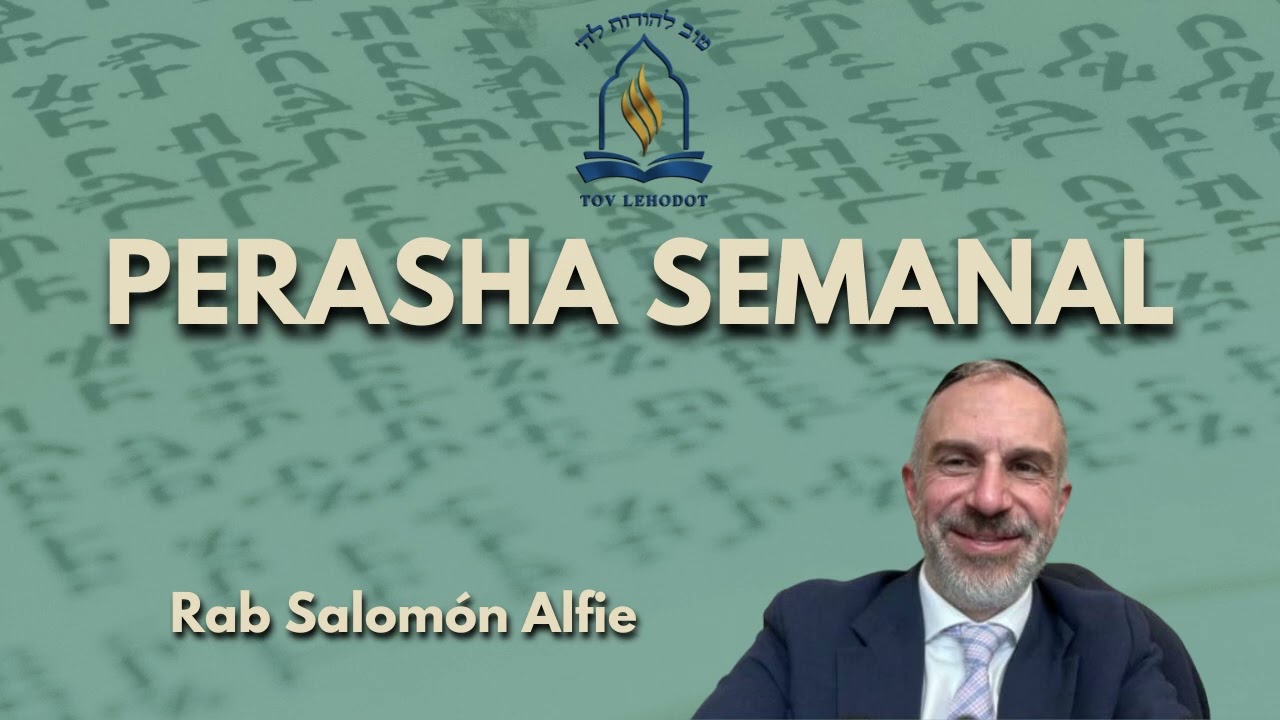 Perasha semanal | Beshalaj: Salir con consciencia | Rab Salomón Alfie