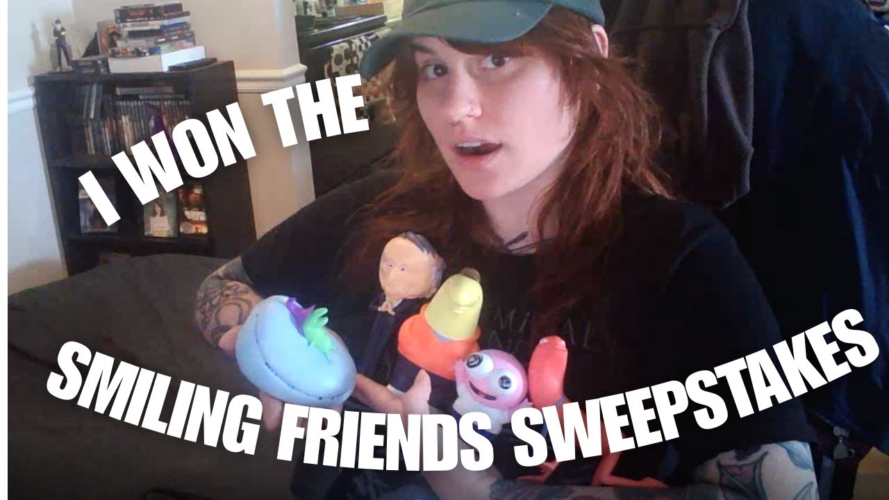 I WON THE SMILING FRIENDS SWEEPSTAKES!!!!!??!
