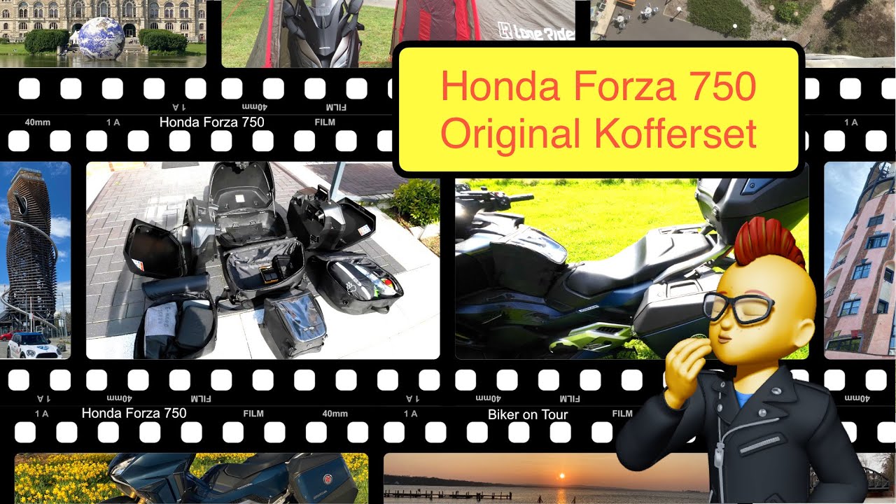 Honda Forza 750 - original Kofferset