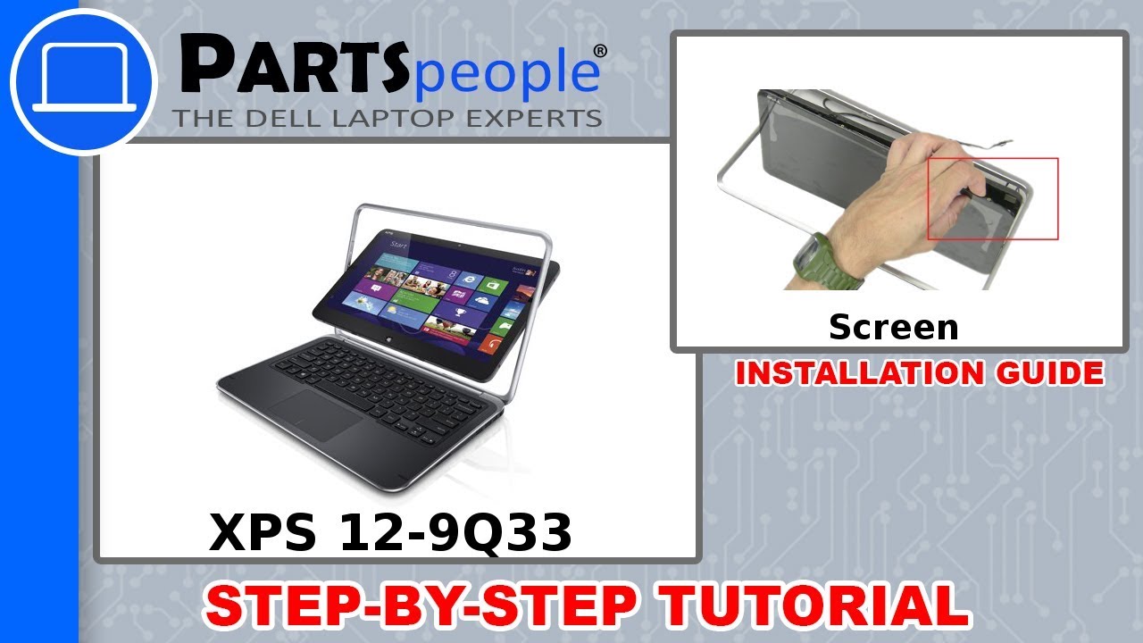 Dell XPS 12-9Q33 (P20S002) Screen How-To Video Tutorial