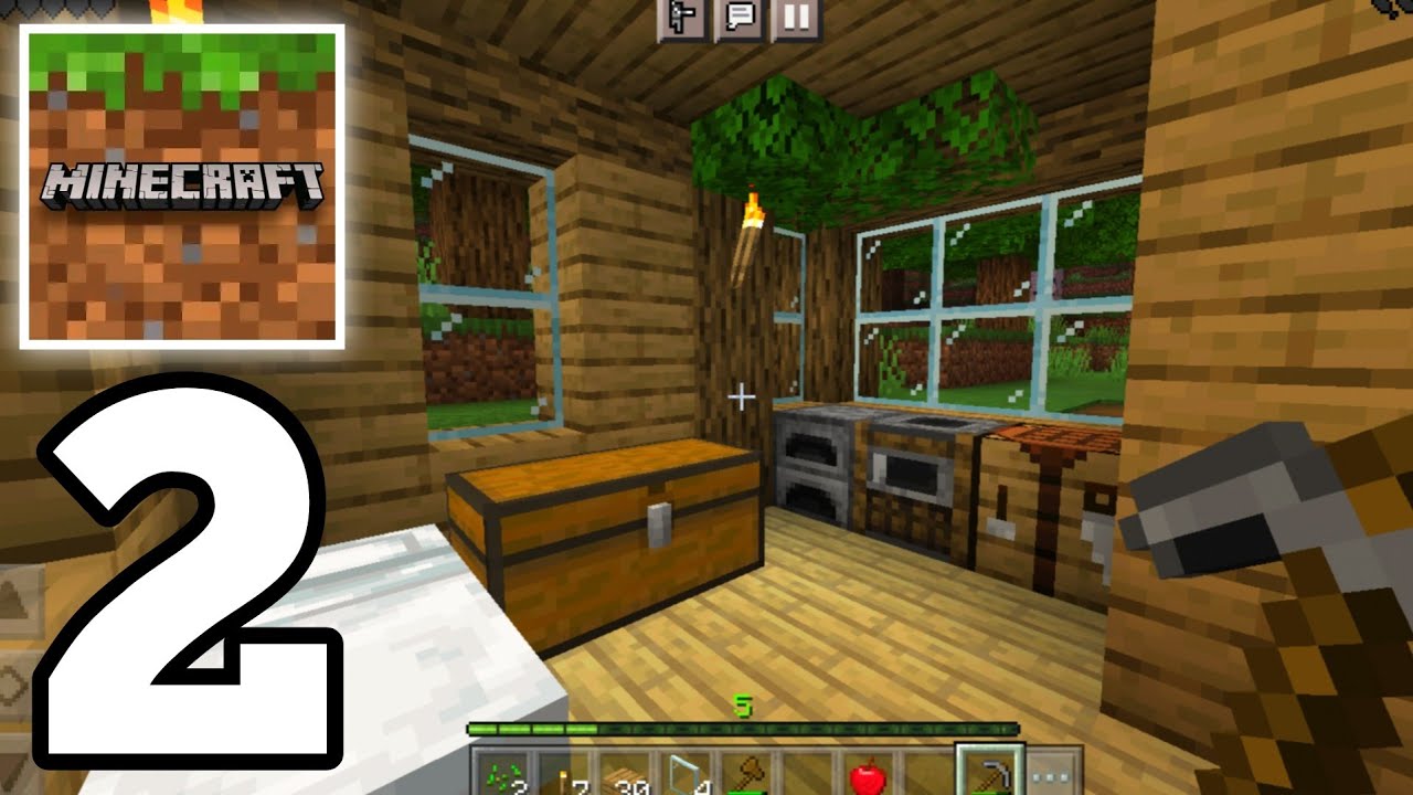 Minecraft PE 1.18 - SURVIVAL HOUSE - Survival - Gameplay Part 2 (MCPE 1.18 Survival)