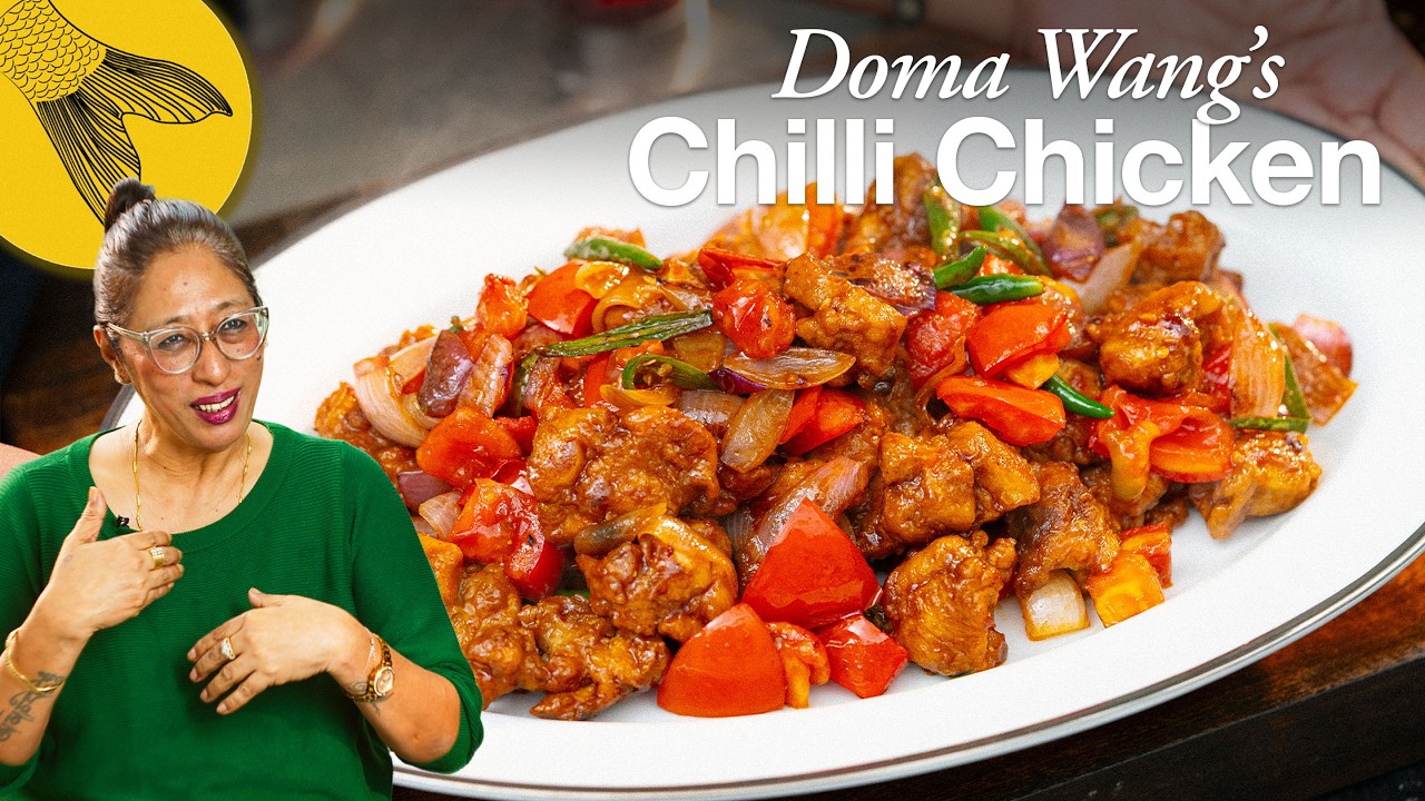 Dry Chilli Chicken—Doma Wang's Quick Easy Home-style Recipe | Pasher Barir Ranna