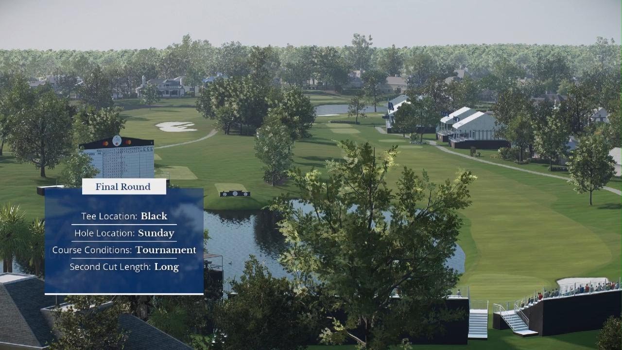 PGA Tour Career Mode Final Round At Bay Hill Club and Lodge Front 9