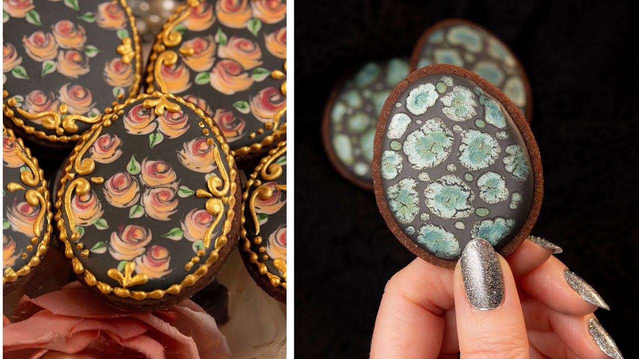 Beautiful Easter Egg Cookie Decorating 🐰