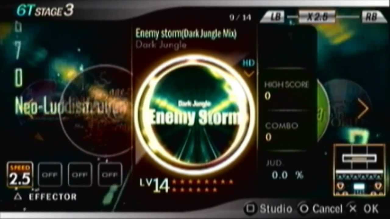 DJMAX Portable 3 - Enemy Storm (Dark Jungle Mix) by Paul Bazooka & CROOVE 6T HD
