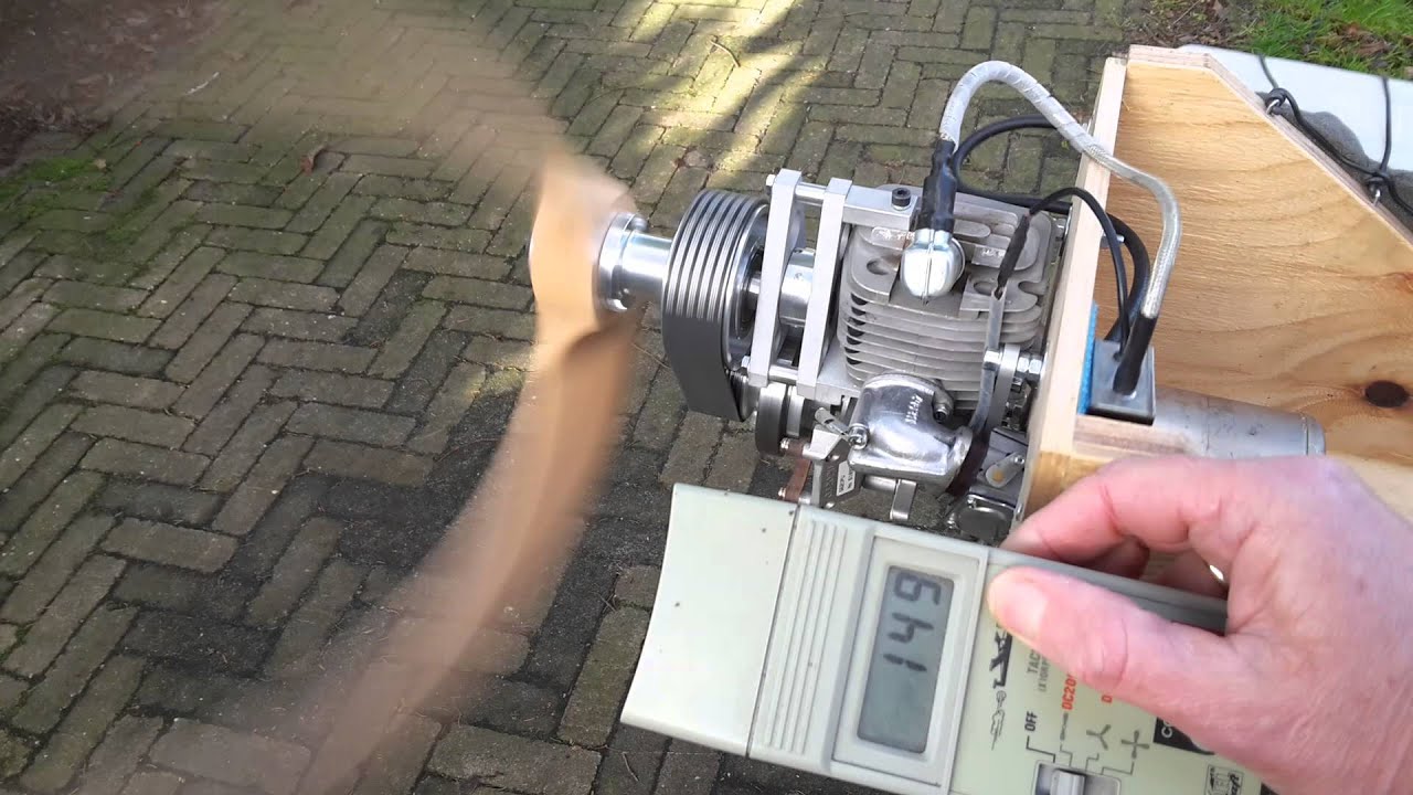 ZG62 with Mick Reeves Torquemaster 1/1.75 reduction driving a 30 x 10 inch Metz prop