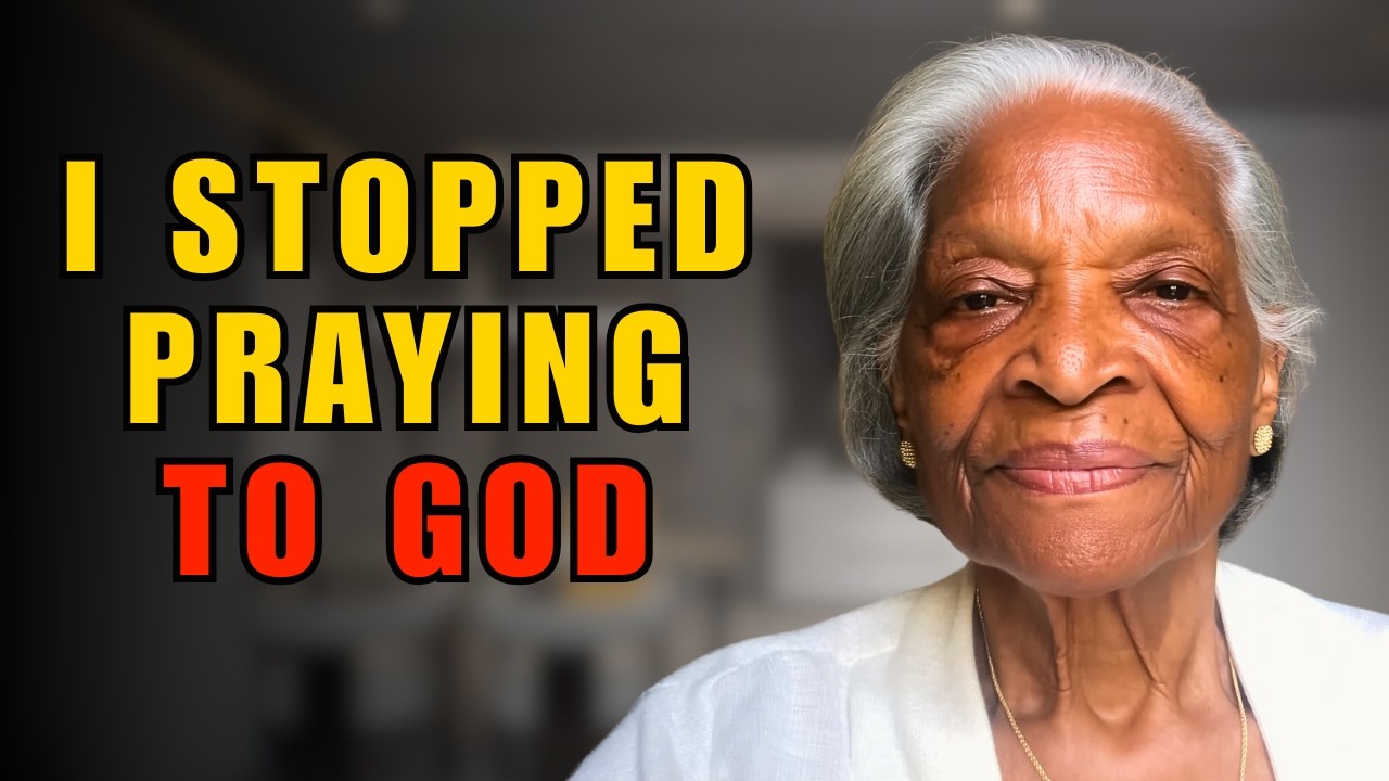 I’m 81... I stopped asking God for things and started just listening. (The Brutal Truth)