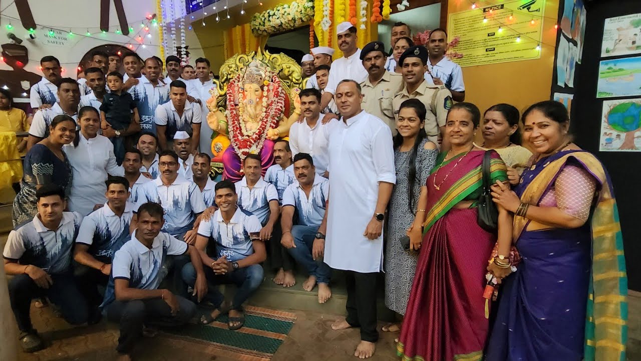 MAPUSA POLICE STATION GANAPATI VISARJAN ✨🙏