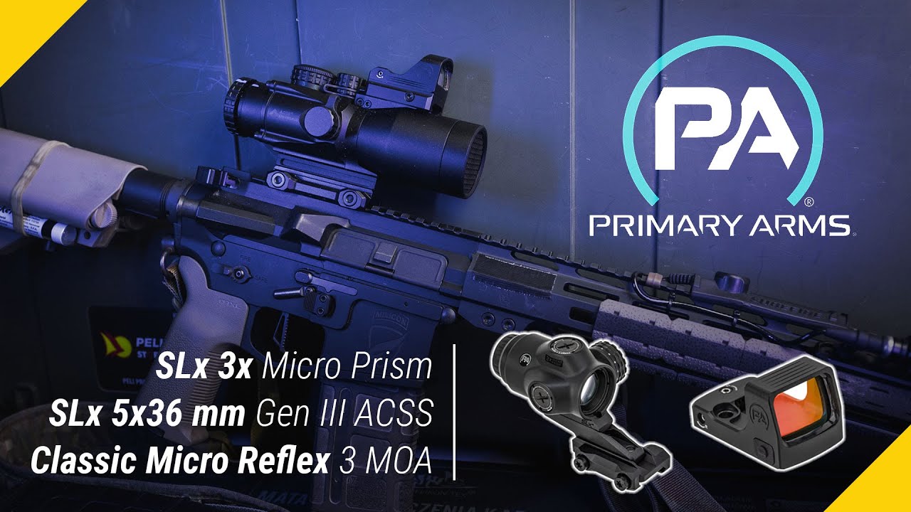 Tani ACOG dla każdego? Primary Arms w Polsce | Pierwsze wrażenia - celowniki ACSS, Vulcan