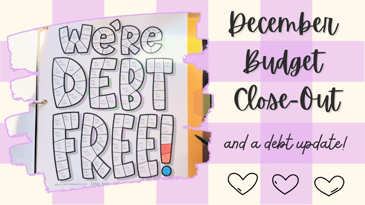December Budget Close-Out || Debt & Financial Goals Update