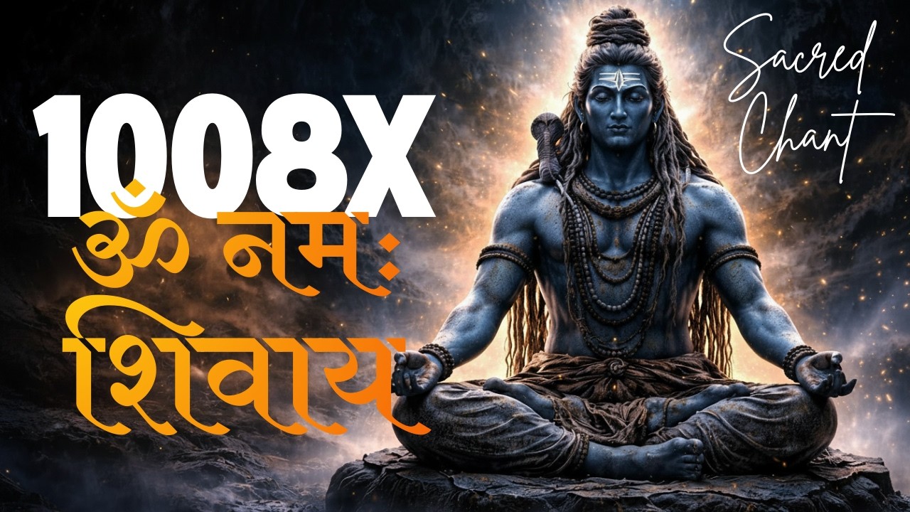 ॐ नमः शिवाय | 1008x Powerful Shiva Mantra for Meditation & Healing | Maha Shivaratri 2026