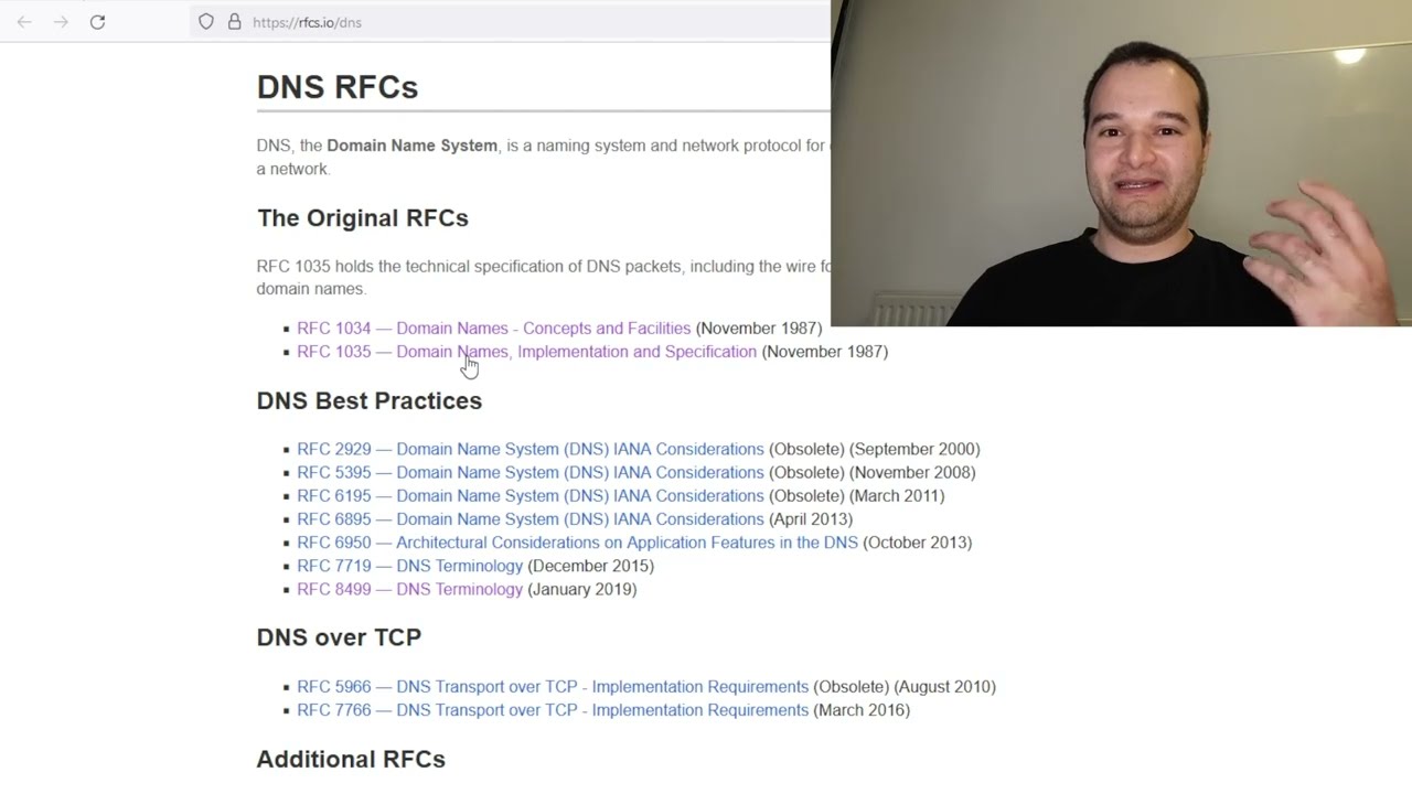 Exploring the DNS Protocol by Hand