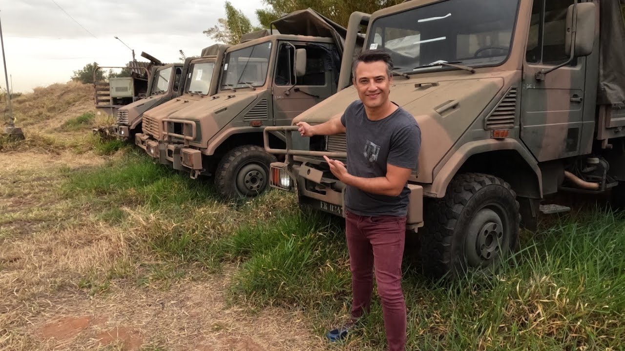 VEÍCULOS RARÍSSIMOS NO LEILÃO DO EXÉRCITO BRASILEIRO *unimog*