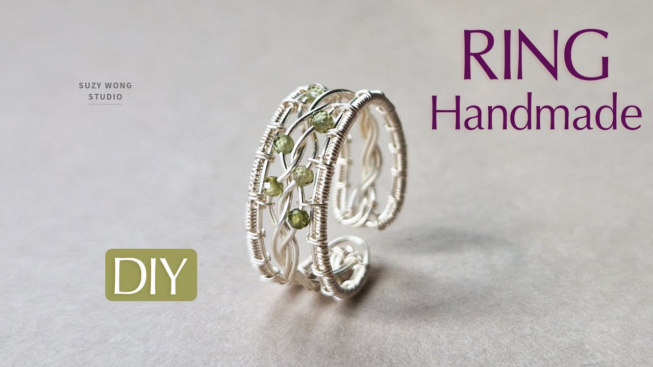 Handmade Seamless Wire Wrap Ring| DIY Ring| DIY Jewelry | How to make