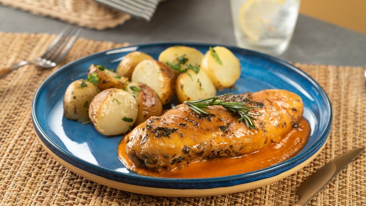 Pollo a las Finas Hierbas