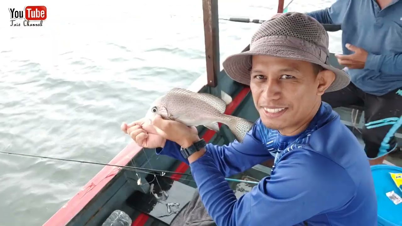 STRIKE WALAUPUN DALAM HUJAN#pulaubaeksandakan🎣