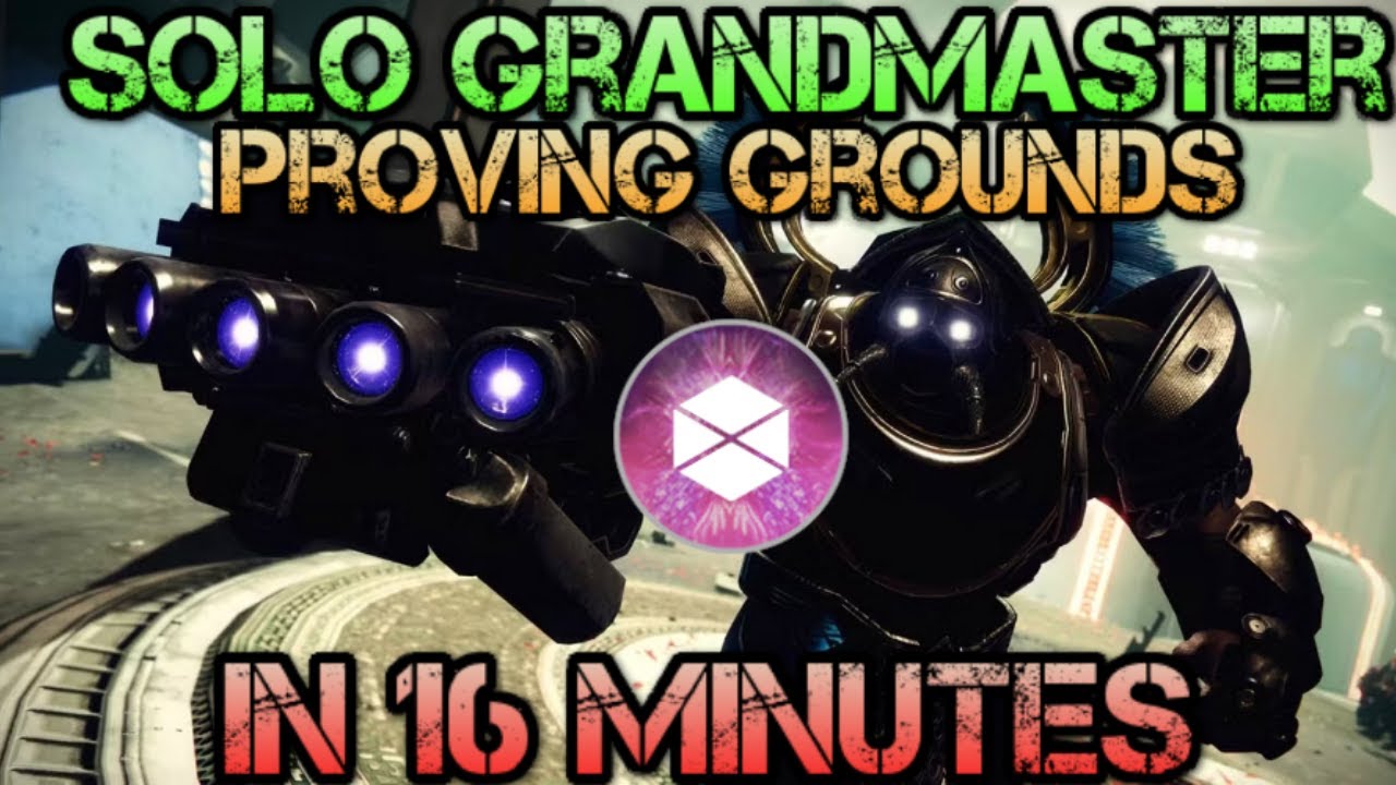 Solo Grandmaster - Proving Grounds - TITAN - in 16 minutes