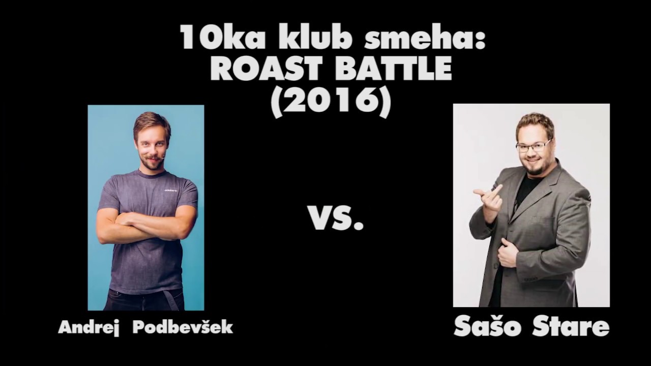 Standup Roast Andrej Podbev&scaron;ek vs. Sa&scaron;o Stare