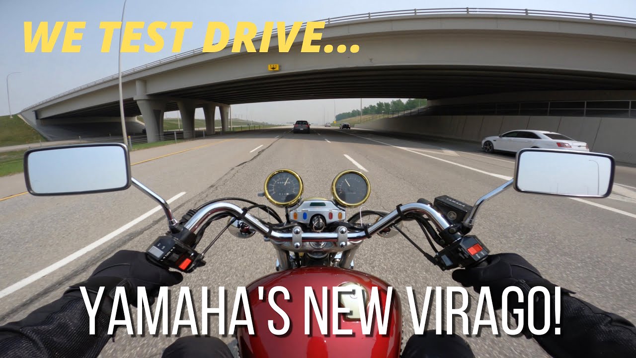 Test Riding The NEW Yamaha VIRAGO!!!