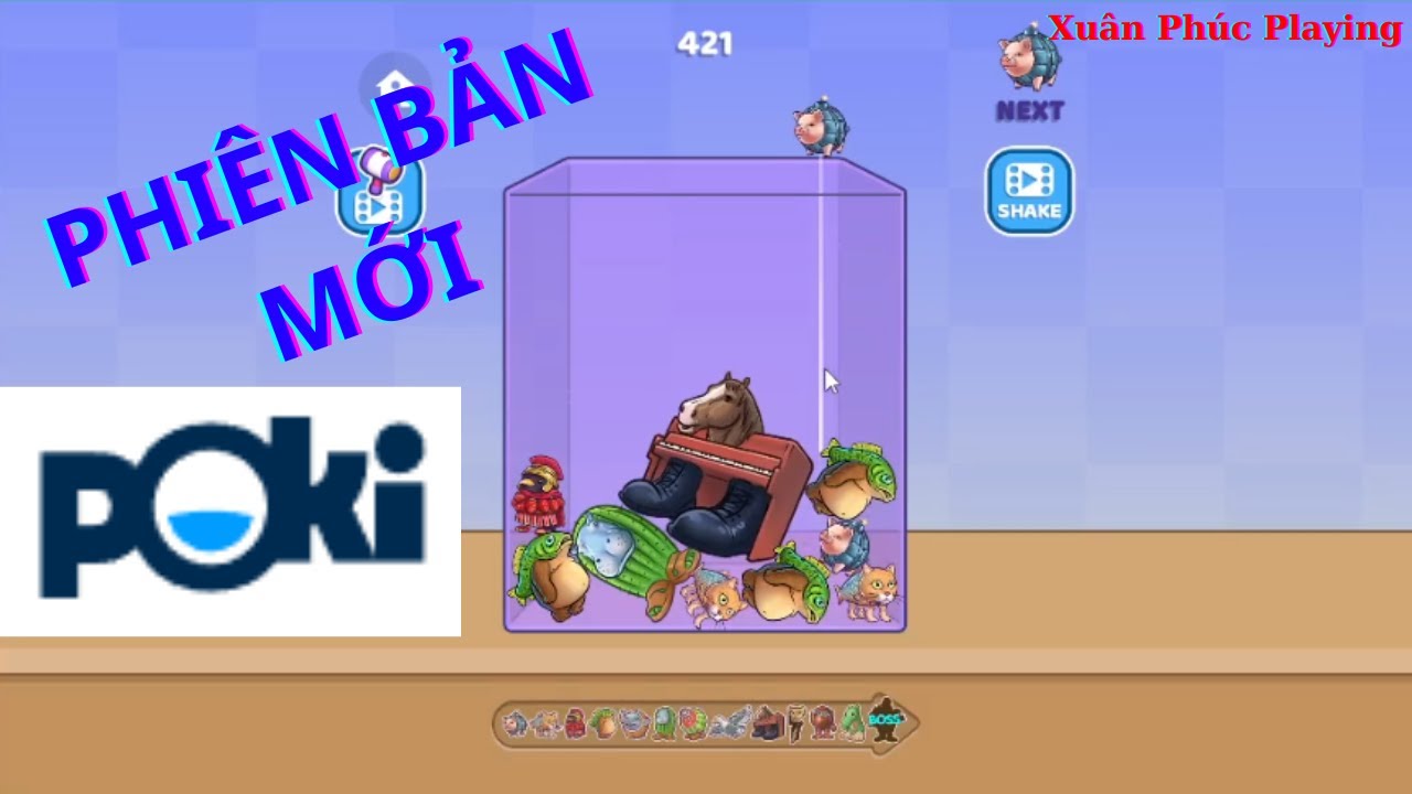 Phiên Bản Mới Của Merge Brainrot Trên POKI