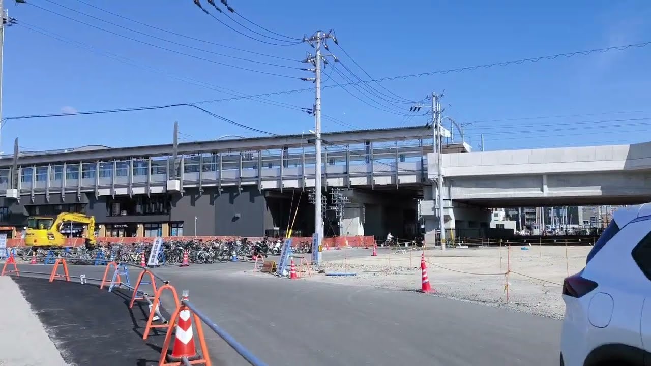 新JR松山駅周辺再開発状況 55CHINA JR松山だんだん通り店で看板まぜそばを食べてみた！