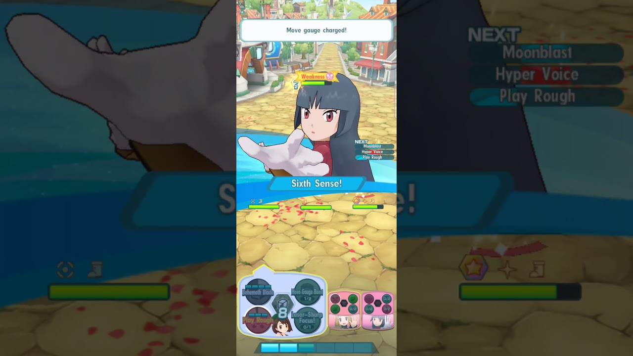 [Pre-Sync Clear] Gloria/p!Serena/Sabrina vs. Baking Buddies (FFB2) - Pok&eacute;mon Masters EX