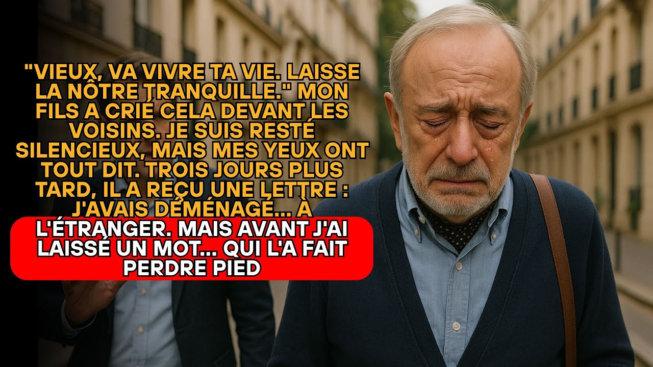 MON FILS A CRIÉ: 