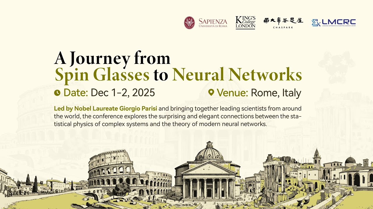 A Journey from Spin Glasses to Neural Networks | Day 2