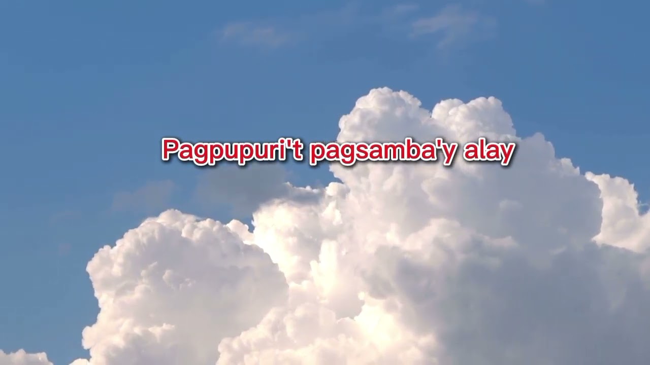 Mabuting Pastol with lyrics - by Christian Bryan Rojo (Own Composition)