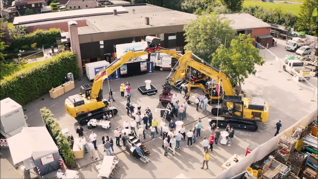 LiuGong is now in Germany! Muli Baumaschinen Service Open Day.