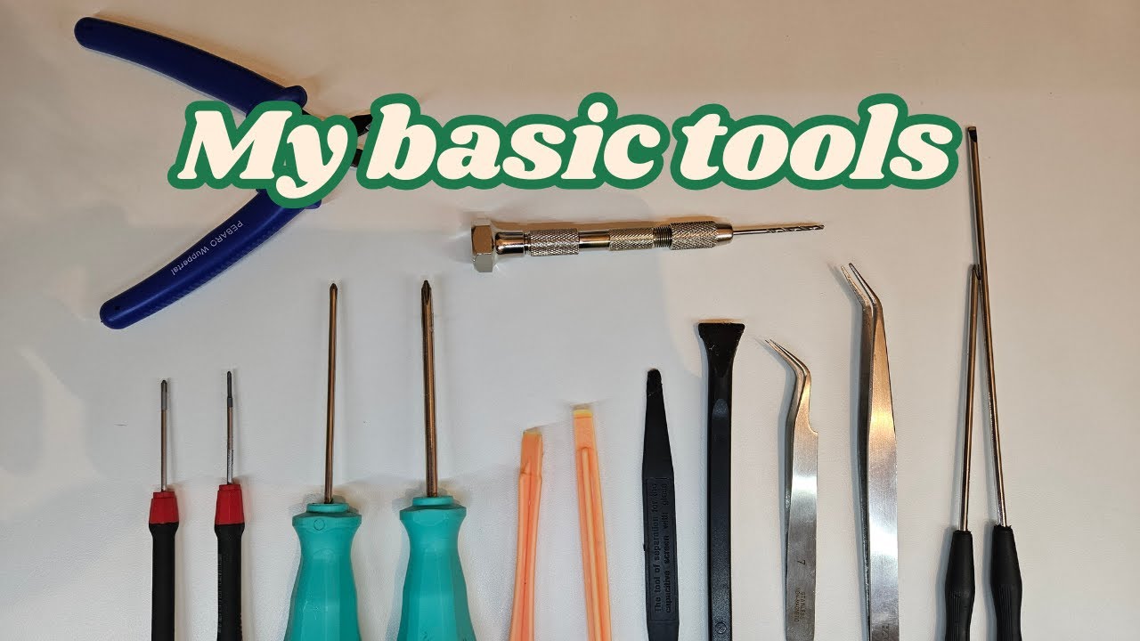 Tools that i use.