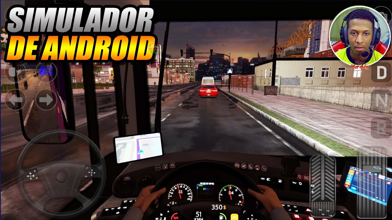 SIMULADOR REALISTA PRA ANDROID COM MULTIPLAYER - BUS SIMULATOR 2023