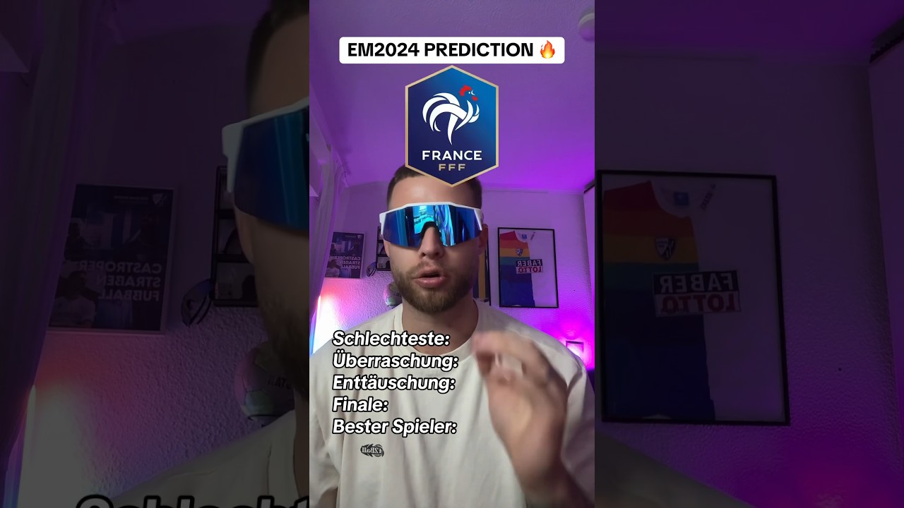 EM 2024 PREDICTION 🏆 #fussball #em2024 #dfbteam #ranking #em #nationalmannschaft