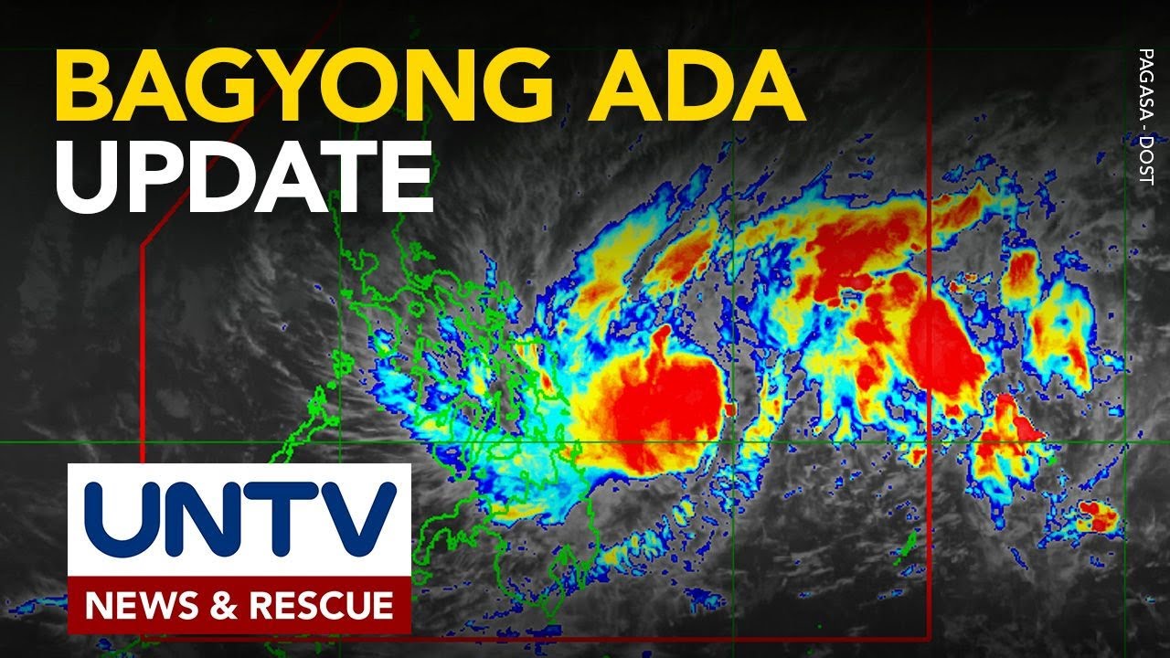 WEATHER UPDATE: Bagyong Ada, posible pang lumakas sa susunod na 24 oras | Jan. 15, 11AM