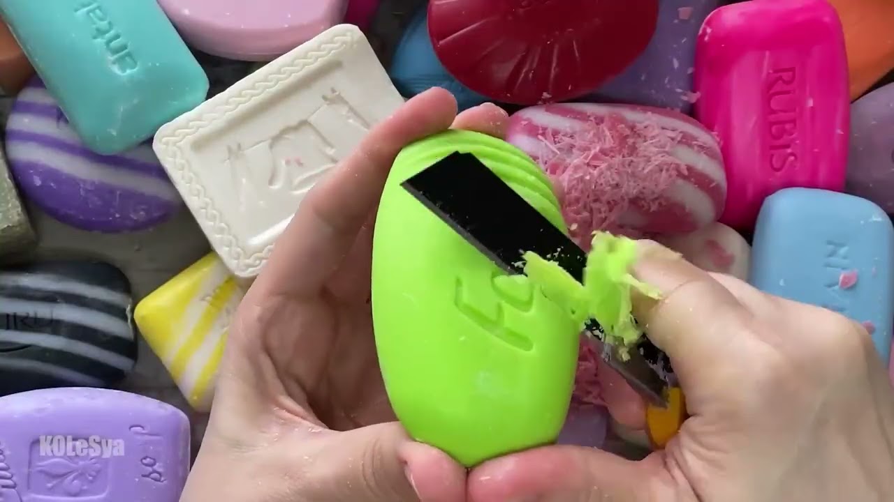 3X |ASMR Soap cutting | Soap Carving