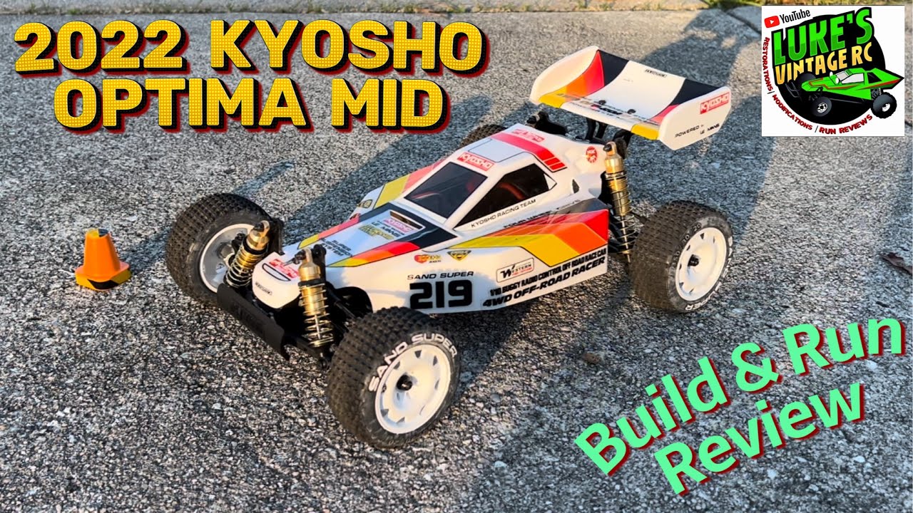 2022 KYOSHO OPTIMA MID BUILD AND RUN REVIEW